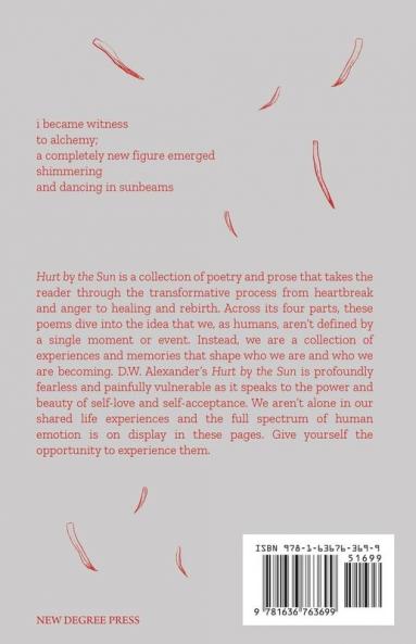 Hurt by the Sun: A Collection of Poetry and Prose about Loss Healing and Growth