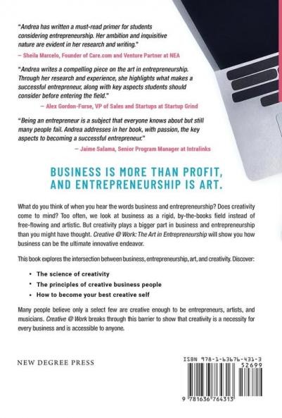 Creative @ Work: The art in entrepreneurship