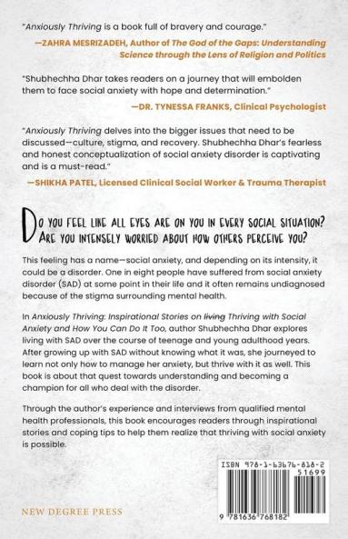 Anxiously Thriving: Inspirational Stories on l̶i̶v̶i̶n̶g̶ Thriving with Social Anxiety and How You Can Do It Too