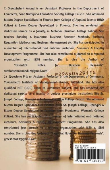 Essentials Of Banking & Insurance B.Com/Bba