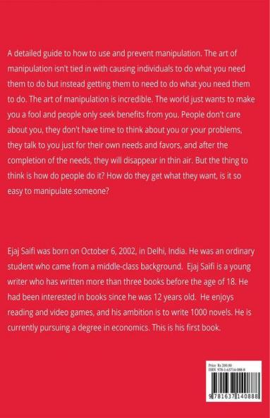 The Art Of Manipulation With Rules & Tactics The Art Of Manipulation Isn'T Tied In With Causing Individuals To Do What You Need Them To Do But Instead Getting Them To Need To Do What You ...