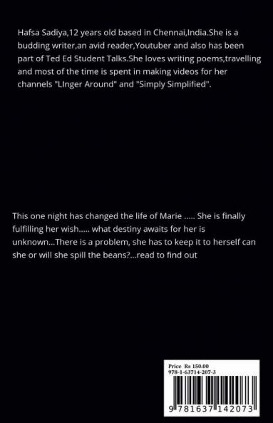 One Night : Creative Fiction Story