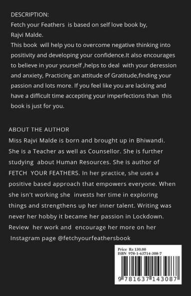 Fetch Your Feathers: "Marvel Up Your Inner Self With Lots Of Love": Marvel Up Your Inner Self With Lots Of Love