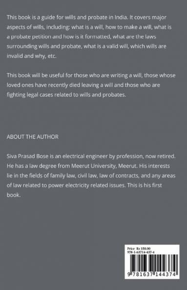 Introduction to Wills and Probate: Second Edition: According to Indian Laws