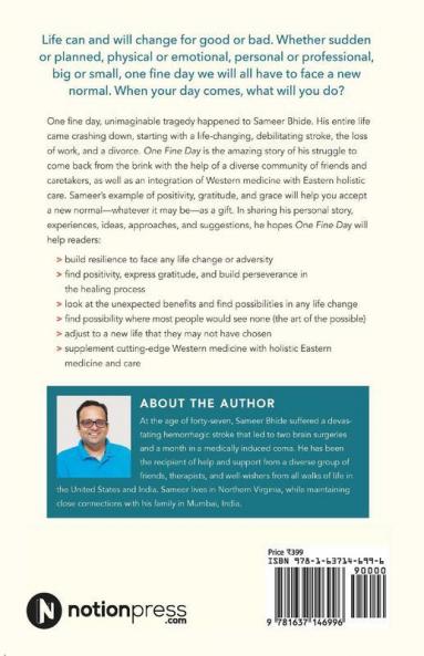 One Fine Day : Overcoming Adversity And Embracing The New Normal With Grace And Gratitude