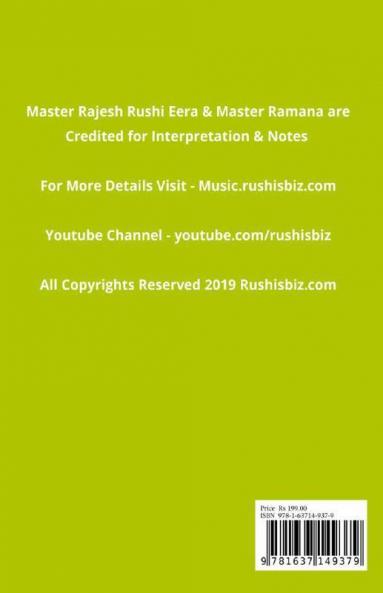 Best 51 Hindi Songs (Ver 1.0) – Part 2 - Western (ABCD) Format: RUSHISBIZ PIANO NOTES - (Video Links+Notes+Scales+Index) - MEDIUM SIZE (6X9 BOOK)