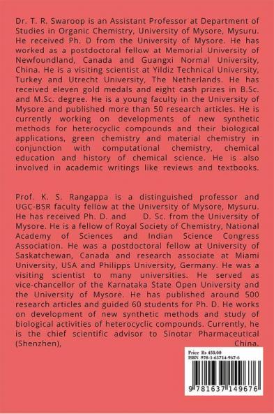 History of Chemical Science : Biographies of Chemists Volume I