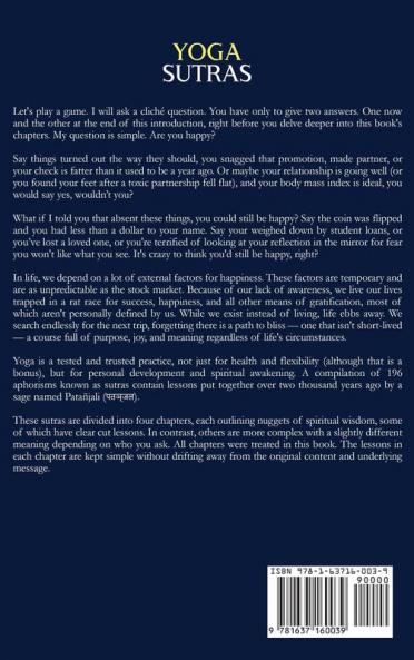 Yoga Sutras: An Essential Guide to Understanding the Yoga Sutras of Patanjali