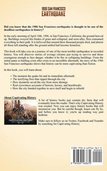 1906 San Francisco Earthquake: A Captivating Guide to the Deadliest Earthquake in the History of the United States