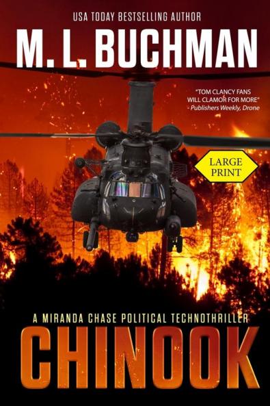 Chinook (large print): a political technothriller: 6 (Miranda Chase)