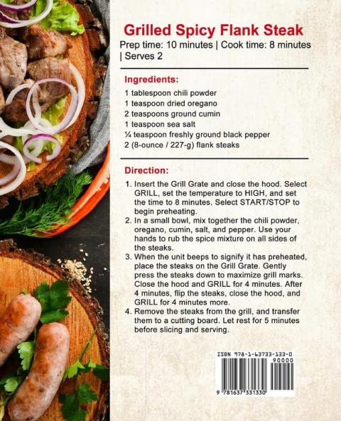 Ninja Foodi Grill Cookbook for Beginners #2021