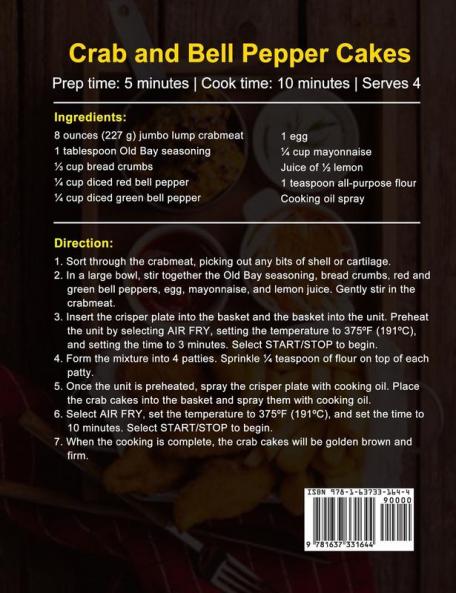 Ninja Foodi Air Fryer Cookbook: Easy & Delicious Air Fryer Recipes for Your Ninja Foodi Air Fryer