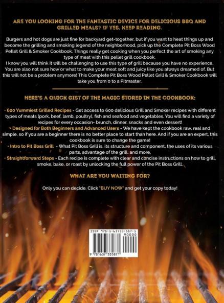 The Complete Pit Boss Wood Pellet Grill & Smoker Cookbook
