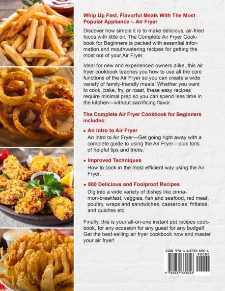The Complete Air Fryer Cookbook For Beginners