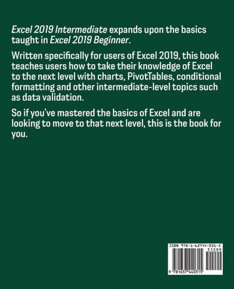 Excel 2019 Intermediate