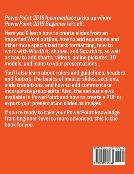 PowerPoint 2019 Intermediate (PowerPoint Essentials 2019)