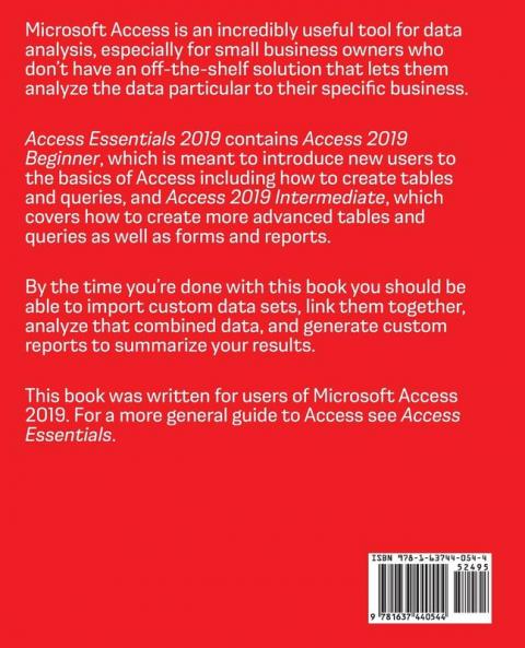 Access Essentials 2019
