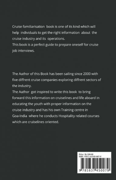 Leading Quality Assurance in Cruise Familiarisation.: Cruise Job Seekers Guide