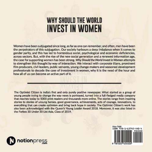 Why Should the World Invest in Women
