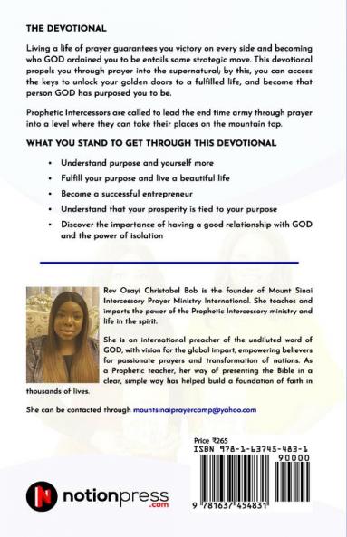 Mount Sinai Prophetic & Intercessory Daily Devotional : January February and March 2021