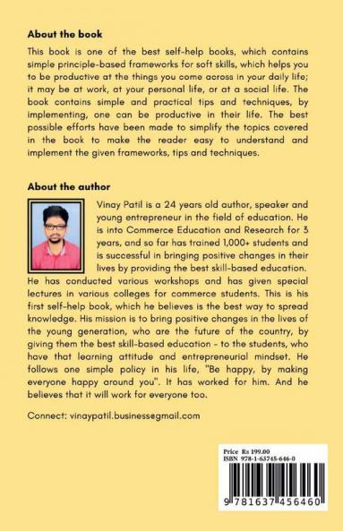 BEING PRODUCTIVE : A Guide For A Happy Life