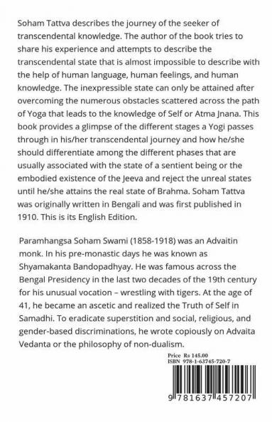 Soham Tattva: The Reality Of Self