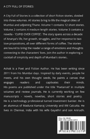 A City Full Of Stories: A Short Fiction Collection Based On Events And People Of Mumbai