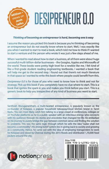 Desipreneur 0.0: How To Think Before You Start
