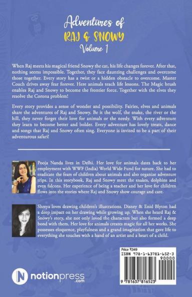 Adventures Of Raj Andamp; Snowy : Vol. 1 - Moon’S Birthday And Other Stories