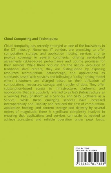 Cloud Computing and Techniques