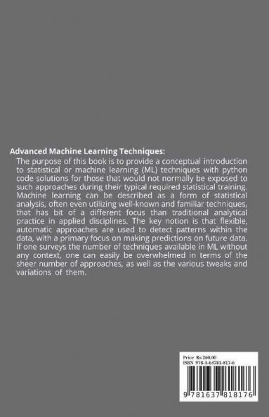 Advanced Machine Learning Techniques