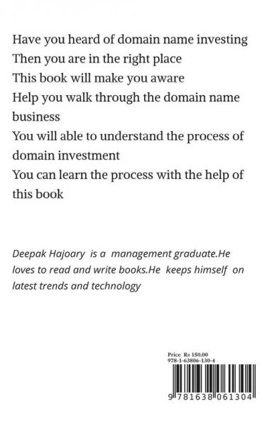 DIGITAL REALESTATE INVESTMENT : A Complete Step By Step Process Into The World Of Domaining