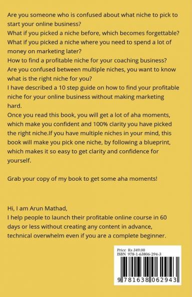JUST DATE YOUR NICHE : 10 steps to find your profitable niche for your online business without making marketing hard!