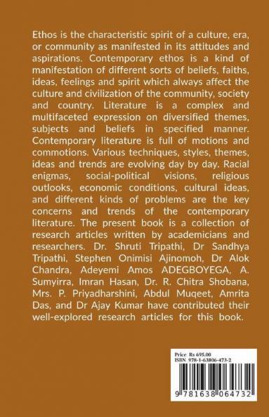 Exploration Of Contemporary Ethos In Literary Texts