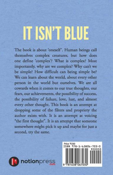 It Isn’T Blue