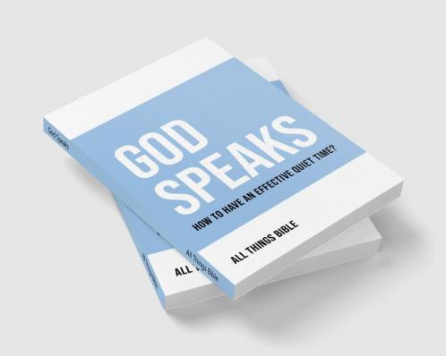 God Speaks : A Quiet Time Journal