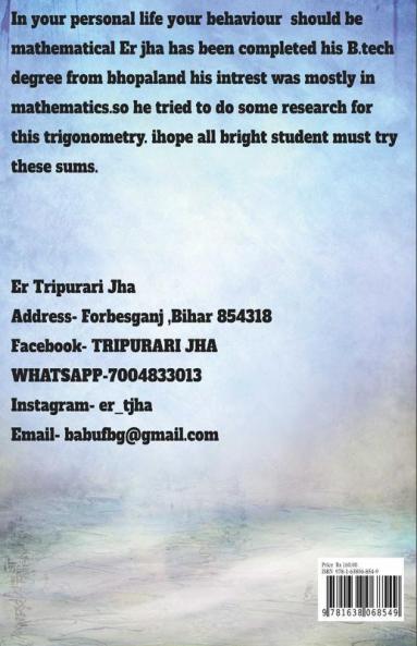 Unique Concepts Of Trigonometry : Basic Concepts