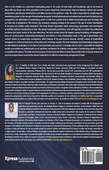 Broadcasting Management In India : A Prospective Perspective