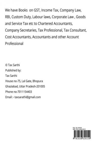 Gst & Taxation In Tally Prime | Tally Prime Book | Volume -3Rd