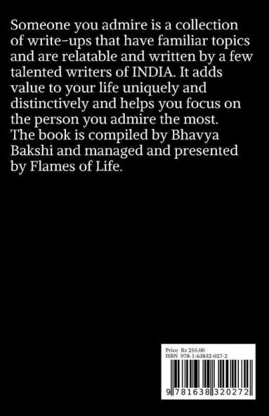 Someone You Admire