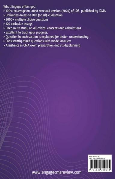 A Complete Guide To Certified Management Accountant (Cma Usa): Student Handbook By Engage Cma Review