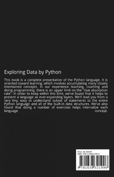 Exploring Data by Python