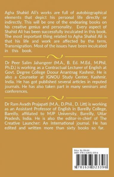 Reflections Of Life In Agha Shahid Ali'S Poetry
