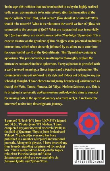 The Grandeur Of Om: Mandukya Upanishad - A Meditative Approach