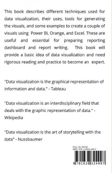 Data Visualization Using Power Bi Orange And Excel