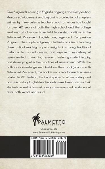 Teaching and Learning in English Language and Composition