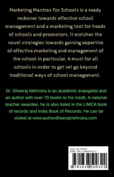 Marketing Mantras For Schools