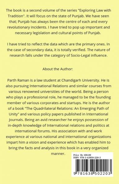 Exploring Law with Tradition: Volume-II (Punjab)