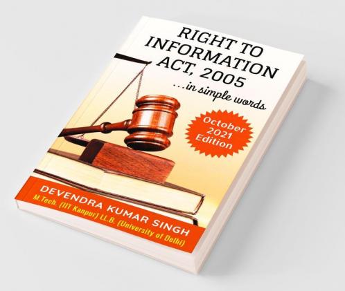 Right to Information Act 2005 ...in simple words