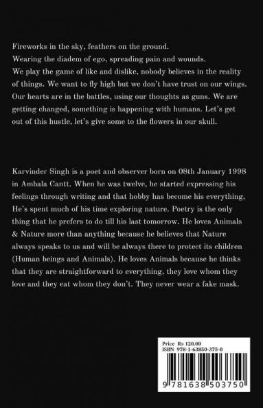A Skull Full Of Flowers: Collection Of Poems And Art